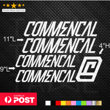Commencal Vinyl Decals
