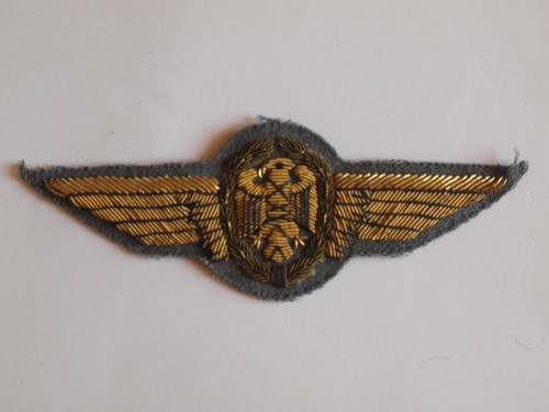 Insigne brodé pilote de - de,