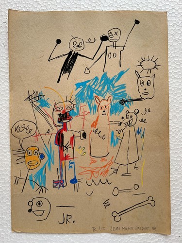 Dessin jean michel basquiat - jean-michel,