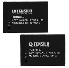 2 Batteries pour Canon