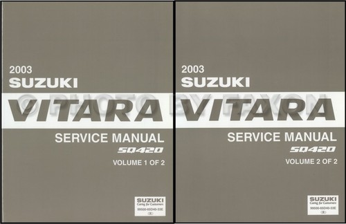2003 suzuki vitara service - suzuki,