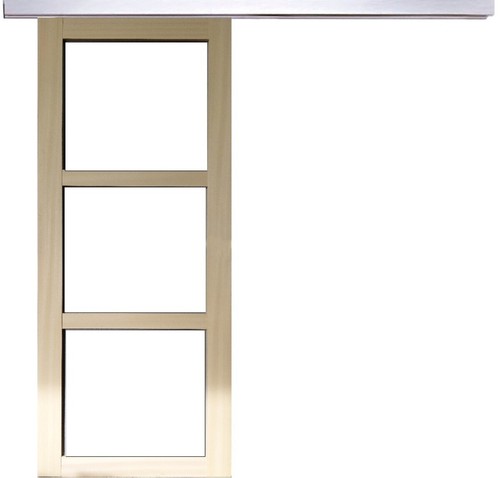 Porte coulissante bois - porte,