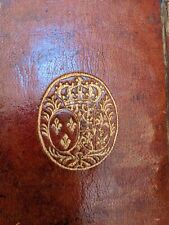 livre ancien- L'office de la semaine Sainte , aux armes de Marie Leczinska -1743