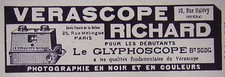 Publicité 1924 verascope - 1924,