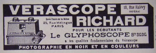 Publicité 1924 verascope - 1924,
