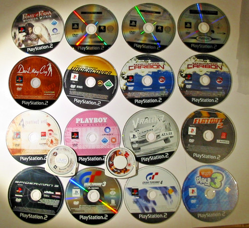 Lot jeux ps2 rayés - rayés, –