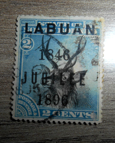 Timbre labuan malaisie - labuan,,