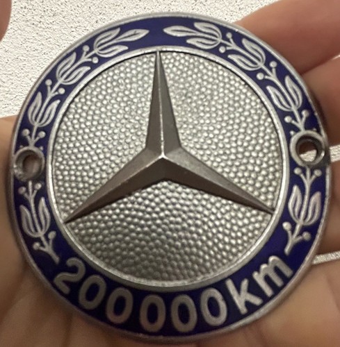 Mercedes benz 200000km - mercedes, plaque