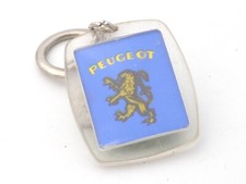PORTE CLÉS ANCIEN - KEYCHAIN - PEUGEOT - GRAND GARAGE ST MAURICE - SAINT MAURICE