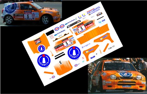 Decals toyota corolla - 1/43],