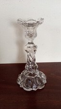 Bougeoir ancien  en cristal 