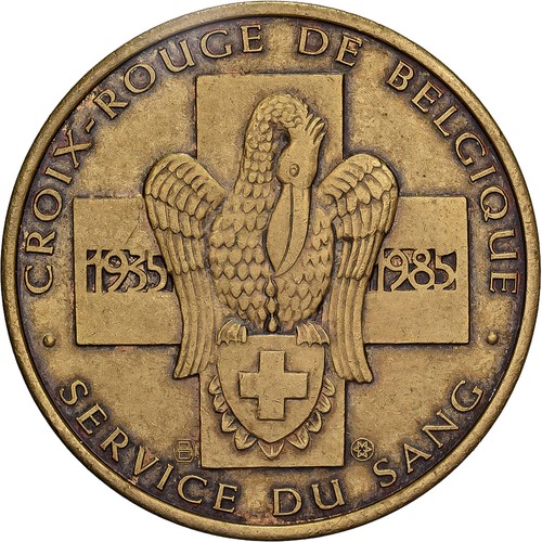 Belgique médaille croix - belgique,, médaille,