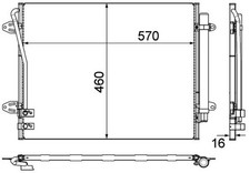AC 734 000P Mahle condenser