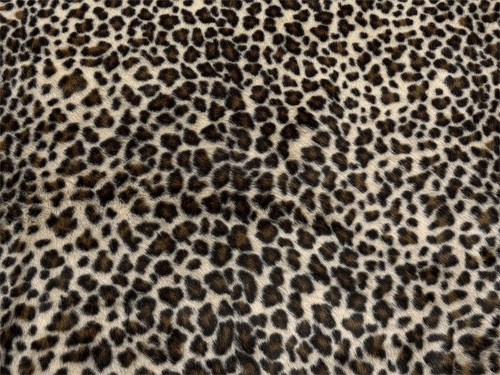 Tissu fausse fourrure luxe - fausse,
