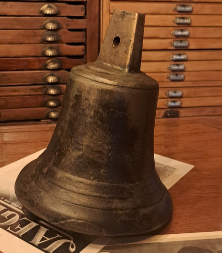 Ancienne cloche bronze - ancienne, xixe