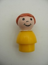Vintage fisher price little people Play Family personnage figure plastic