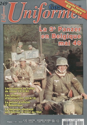 Gazette des uniformes 249 - des,
