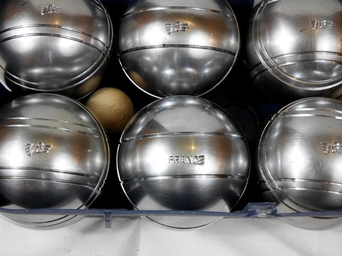 Jeux boules pétanque de - boules, jb