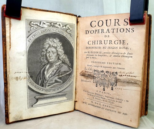Livre ancien 1738 dionis - 1738,