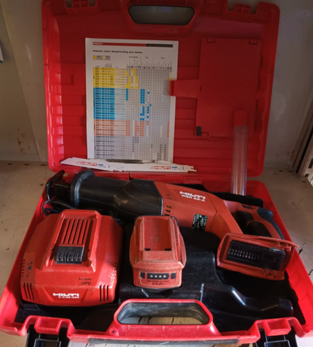 Hilti wsr scie sabre - 22-a,