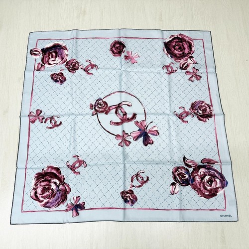 Foulard soie chanel - soie,