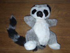 Doudou peluche raton laveur - peluche,