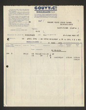 DIEULOUARD (54) USINE de FORGES ACIERIE / OUTILS de JARDIN "GOUVY & Cie" en 1934