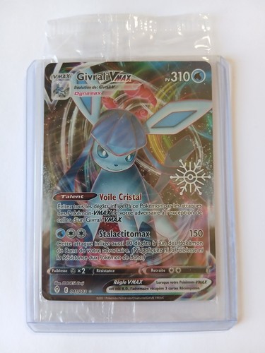 Carte pokémon givrali vmax - pokémon,