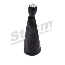 Pommeau 5 vitesses chromé