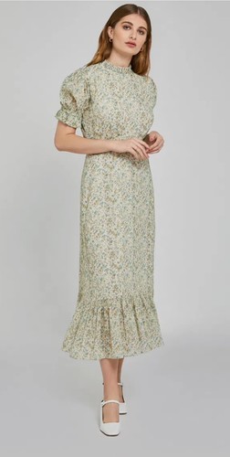 Ghost multi floral frill - multi,