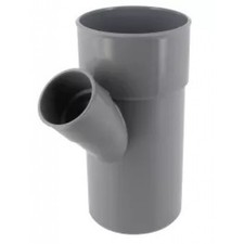 Culotte PVC à 45° réduit mâle / femelle Ø 100 Ø 50 - BT64 NICOLL