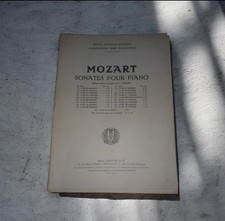 Partition ancienne Mozart –