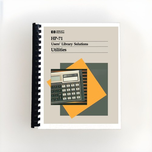 Hp71b calculator users - hp71b, users'
