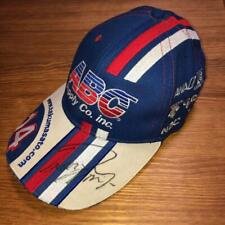 Casquette bleue dédicacée