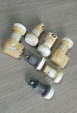 Lot 7x Têtes De Parabole Satellite Antenne Télévision Télé TV Divers Modèles