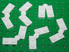 Lego : 6 charnières White ref