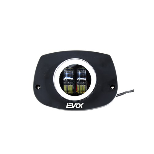 Faro avant led evok - iron, avec