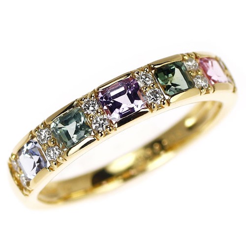 Bague diamant saphir