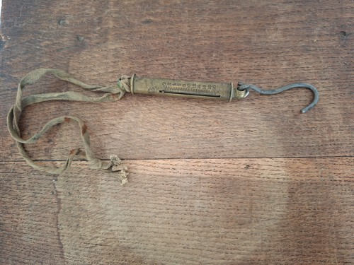 Ancien petit peson cylindrique - ancien,