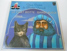 45T ANCIEN LD LE CHAT BOTTE ET BARBE BLEUE - Contes de PERRAULT