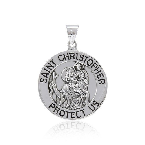 Pendentif saint christophe - saint, en