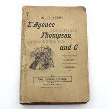 JULES VERNE - L'Agence Thompson and Co - HETZEL 1907