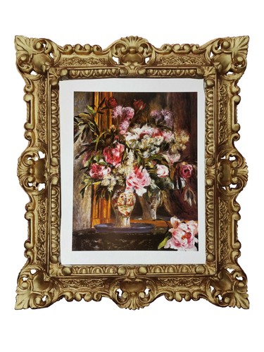 Tableau pivoines lilas - pivoines,