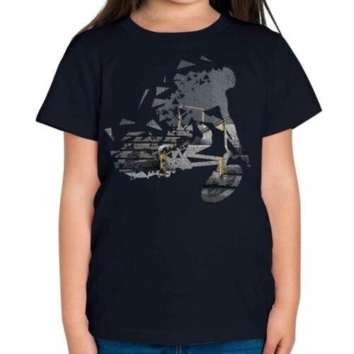 Bmx triangluar enfants shirt - bmx,