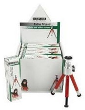 MINI TREPIED DE TABLE  ROUGE MICRO PHOTO NEUF