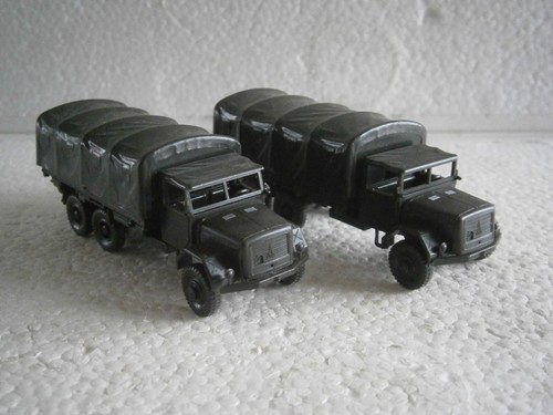 Lot maquette camions magirus - maquette,