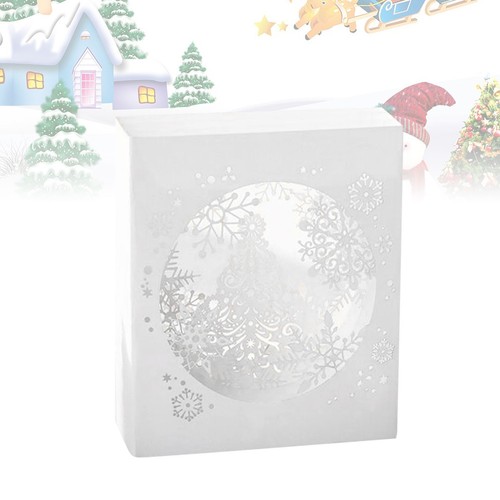 Flocon neige carte - flocon, de