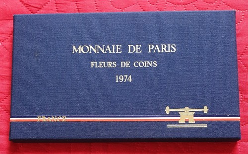 Coffret fdc 1974 monnaie - coffret,