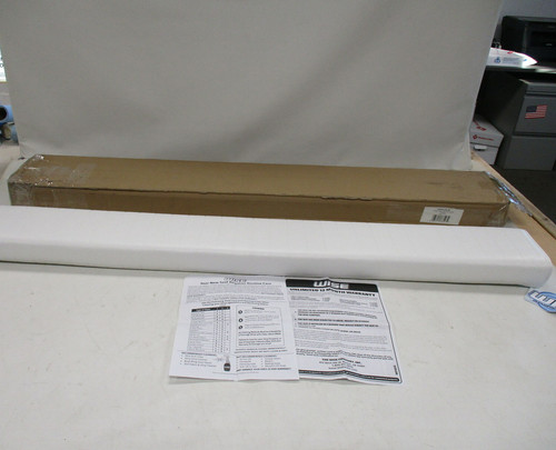 Wise cockpit bolster white - bolster, 48"