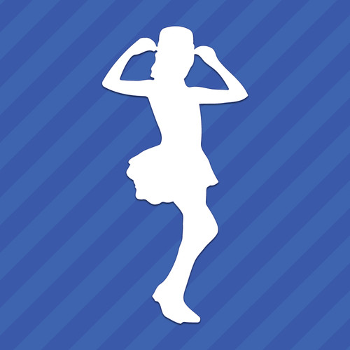 Dancer vinyl decal sticker - decal,